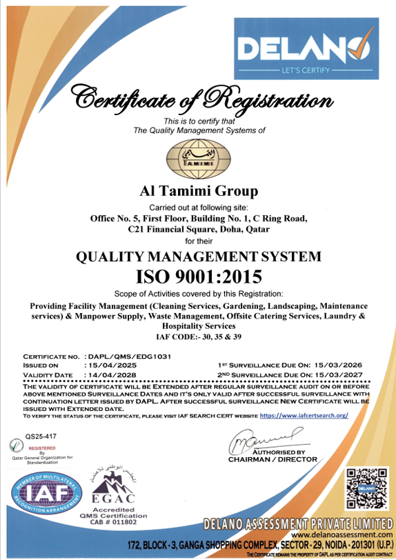ISO 9001 - 2015