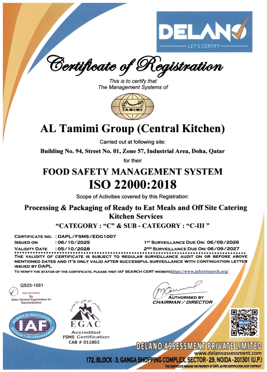 ISO 22000 - 2018